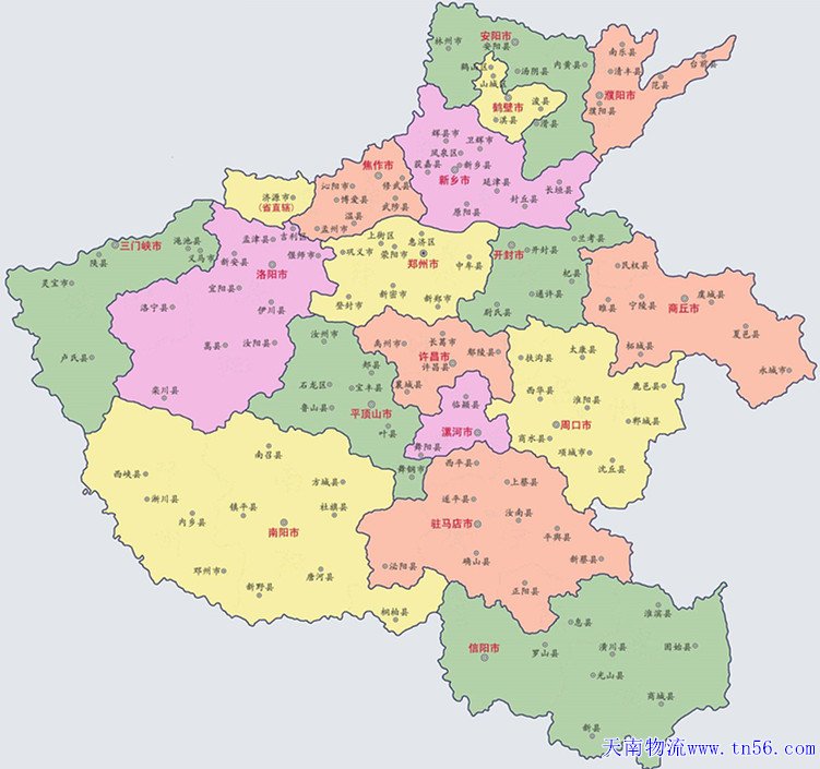 河南省舆图or8b.cn